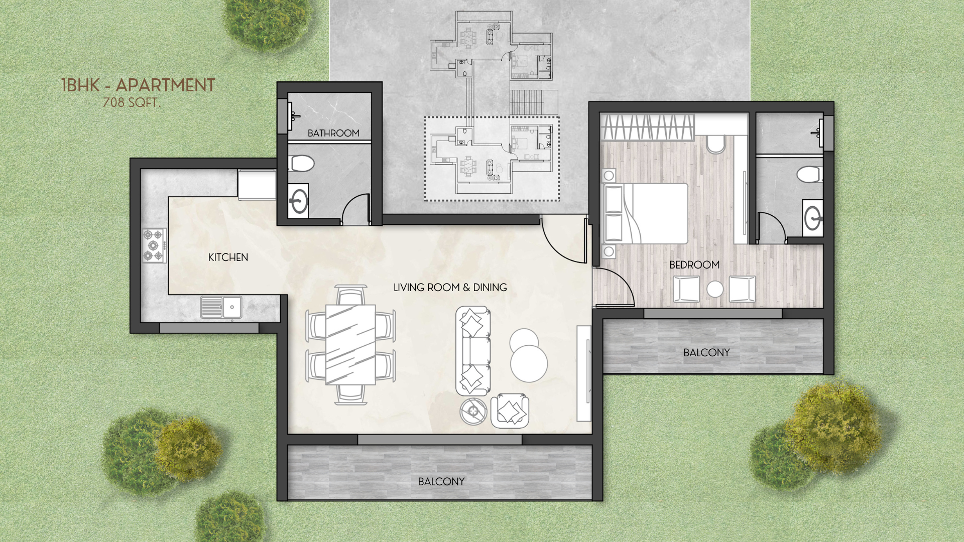 Luxury Villa View 1BHK detail 2