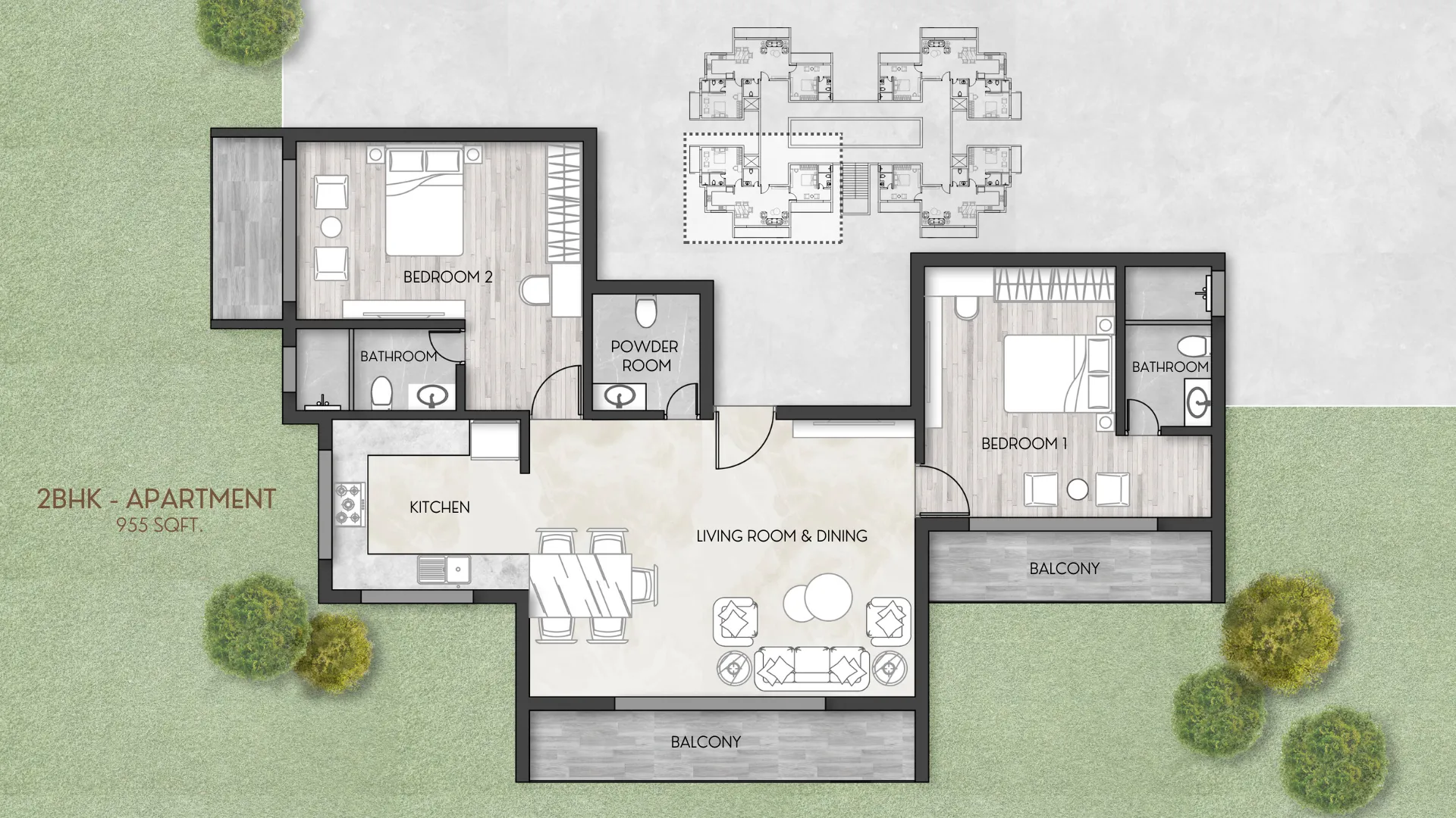 Luxury Sea View 2BHK detail 2